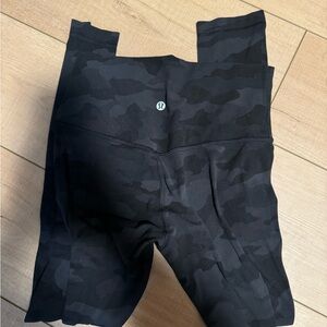 Lululemon Align Dark Camo Leggings